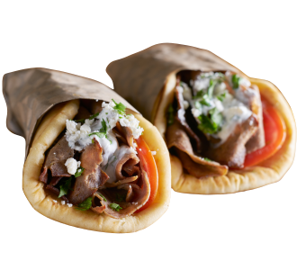 souvlaki and greek gyros